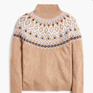 J. Crew Classic Fair Isle Sweater